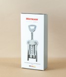 Monopol Fino Lever Corkscrew, Satin Finish