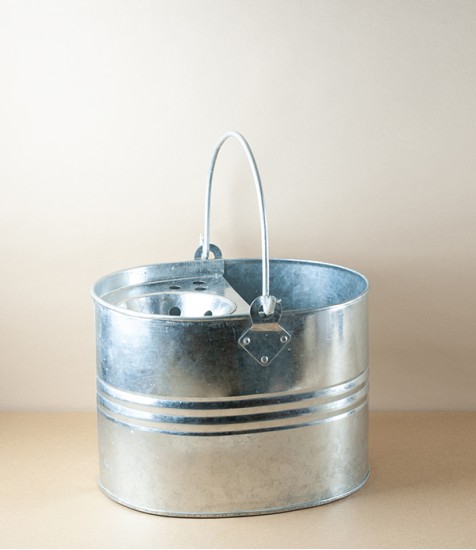 Galvanised Steel Mop Bucket