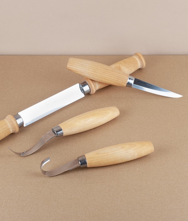 Mora 220 Wood Splitting Knife, Stainless Steel