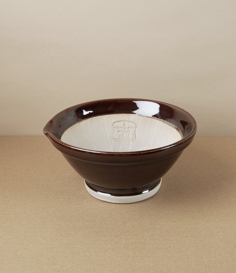 Japanese Stoneware Grinding Bowl or Mortar