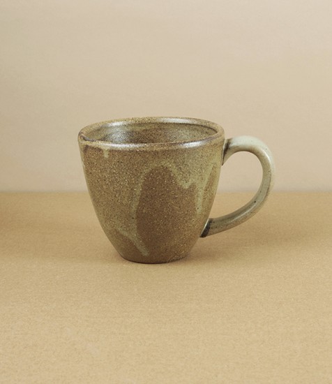 Marumitsu Large Rounded Ceramic Mug, Ochre