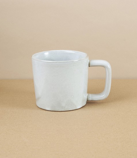 Marumitsu Large Straight Ceramic Mug, White