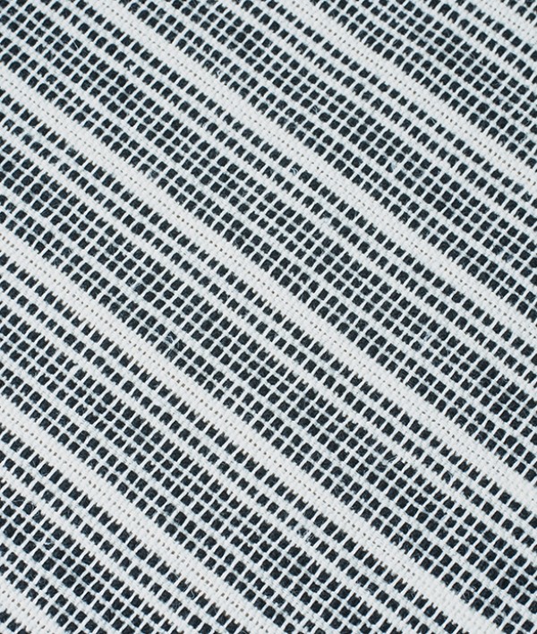 Mourne Stream Table Runner, Black & White