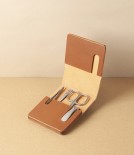 Mühle Travel Manicure Set with Leather Case