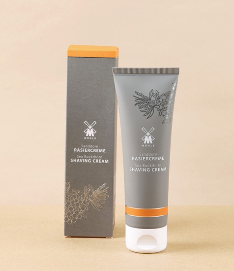Mühle Shaving Cream, Sea Buckthorn
