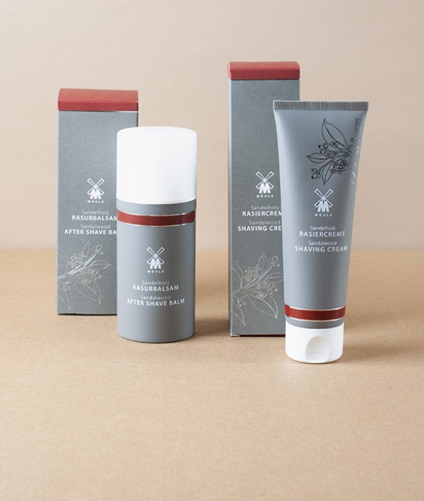 Mühle Shaving Set, Sandalwood Cream & Balm