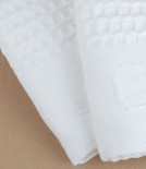 Mühle waffle pique shaving towel, set of 2
