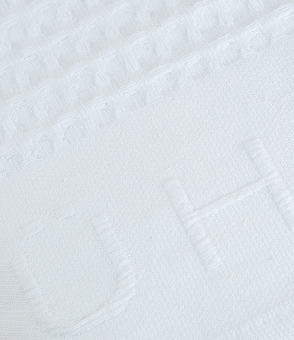 Mühle waffle pique shaving towel, set of 2