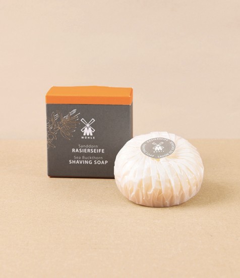 Mühle Shaving Soap, Sea Buckthorn