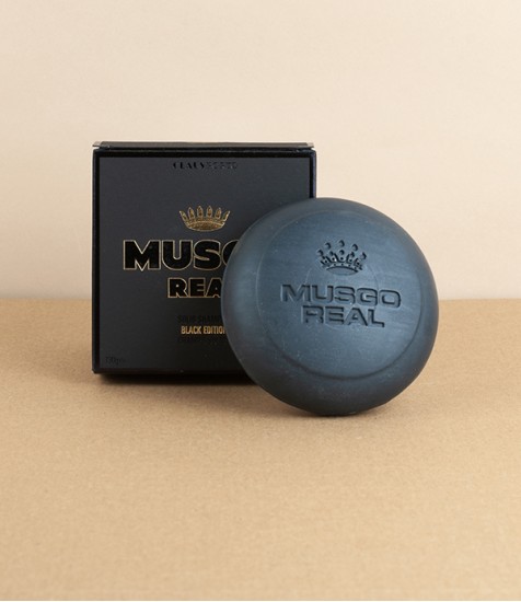 Musgo Real Black Edition solid shampoo