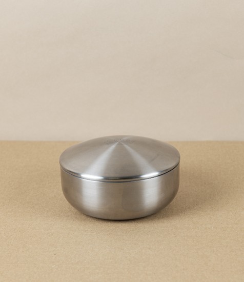 Musgo Real Stainless Steel Shaving Bowl