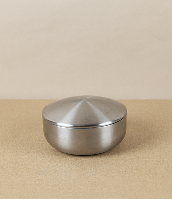 Musgo Real Stainless Steel Shaving Bowl