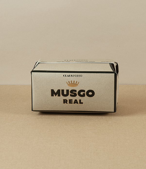 Musgo Real Soap on a Rope, 1887