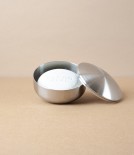 Musgo Real Stainless Steel Shaving Bowl with Soap, Classic Scent