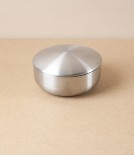 Musgo Real Stainless Steel Shaving Bowl with Soap, Classic Scent