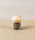 Mushroom Brush, oiled beechwood & horsehair