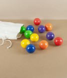 Hand Crafted Set of Twelve Musical Balls