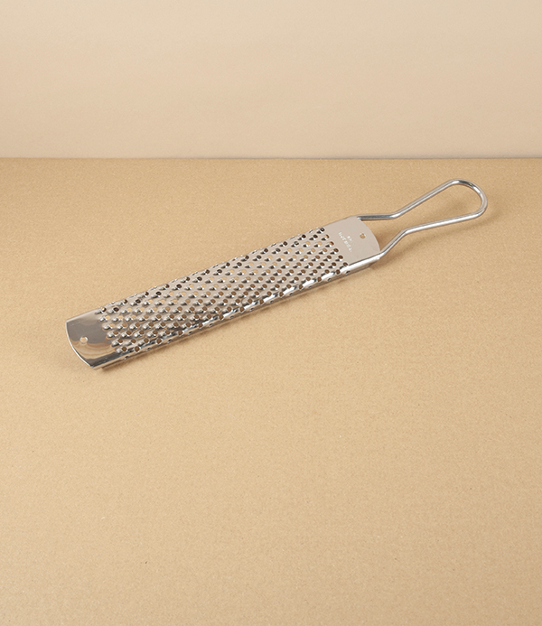 Italian Handheld Grater, Large, Stainless Steel 