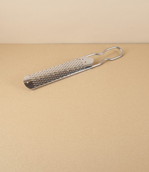 Italian Handheld Grater, Small, Stainless Steel 