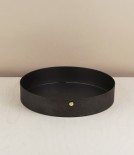 English Pressed Iron Cake Tin, 8.5"