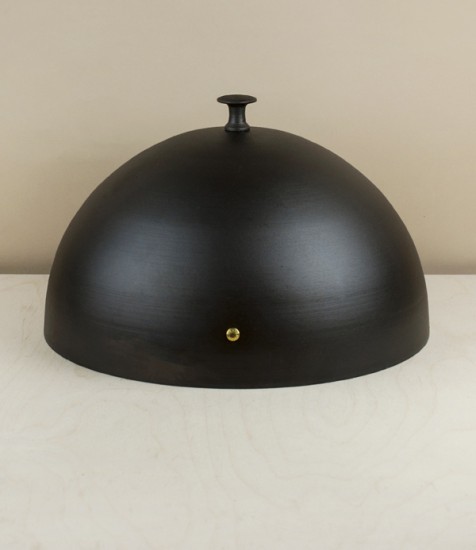 Spun Iron Baking Dome or Cloche