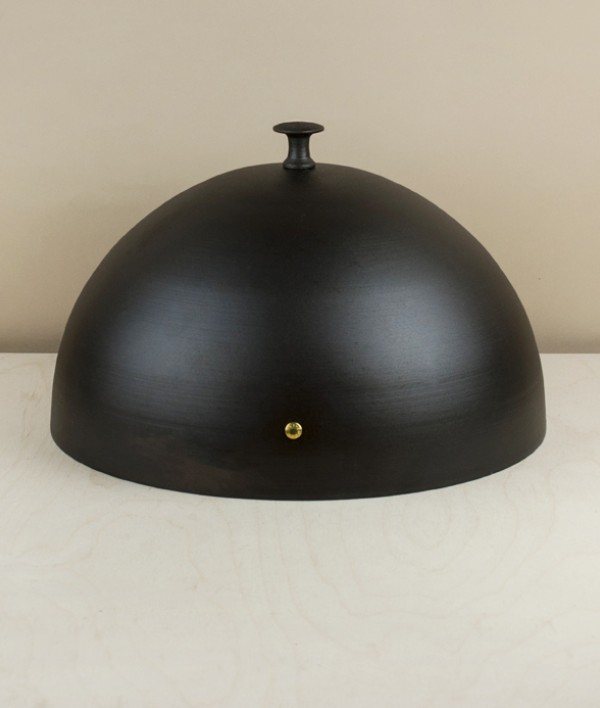 Spun Iron Baking Dome or Cloche