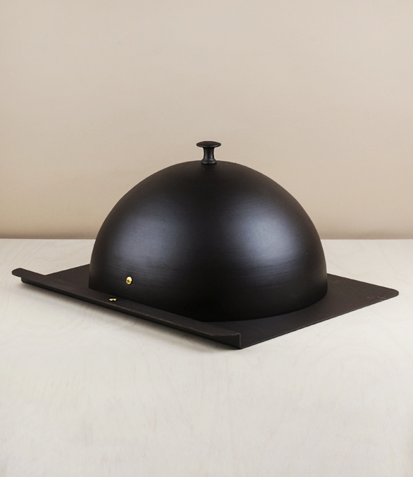Spun Iron Baking Dome or Cloche