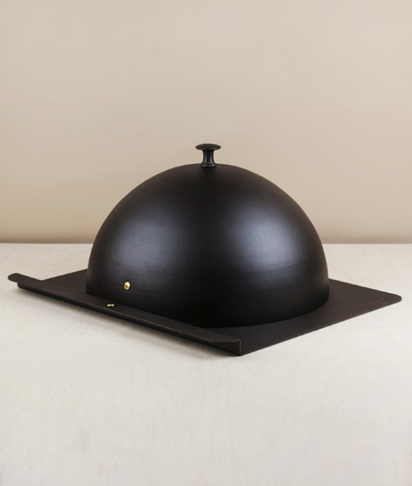 Spun Iron Baking Dome or Cloche