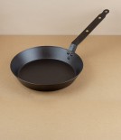 English Spun Iron Frying Pan, 10"