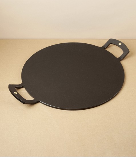 English Spun Iron Prospector Heavy Griddle or Pizza Plate