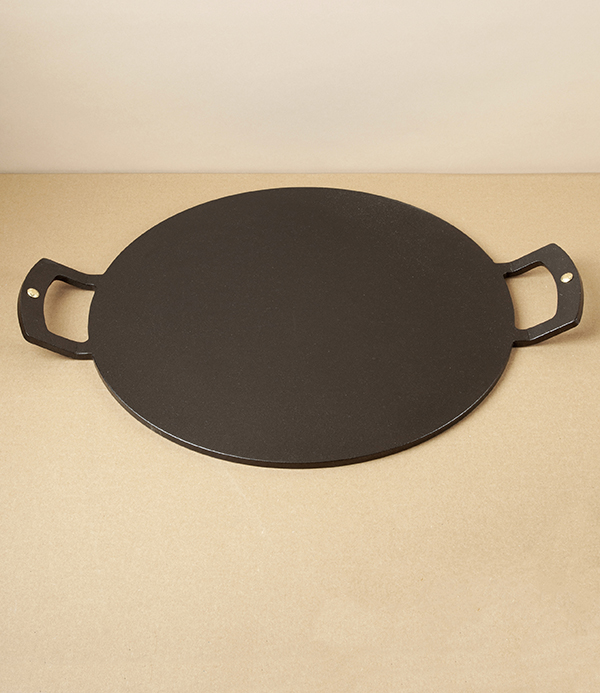 English Spun Iron Prospector Heavy Griddle or Pizza Plate