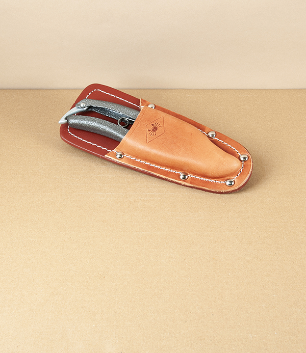 Nishigaki Leather Garden Tool Holster for Secateurs