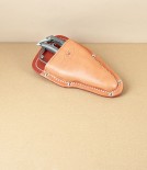 Nishigaki Leather Garden Tool Holster for Shears with Guard