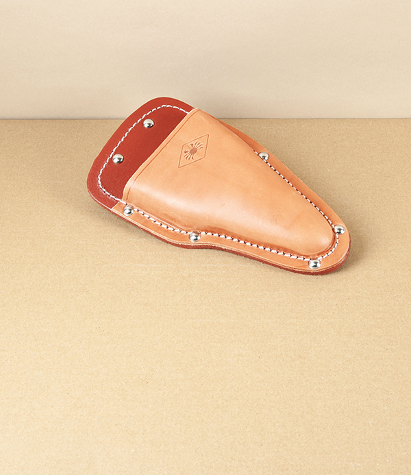 Nishigaki Leather Garden Tool Holster for Shears with Guard