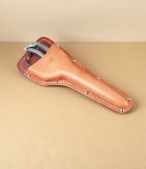 Nishigaki Leather Tool Holster for Leaf Shears with Guard