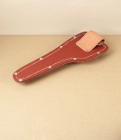 Nishigaki Leather Tool Holster for Leaf Shears with Guard
