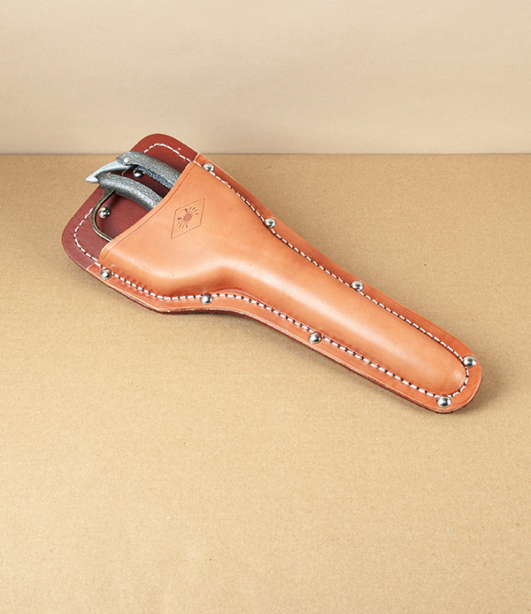 Nishigaki Leather Tool Holster for Leaf Shears with Guard
