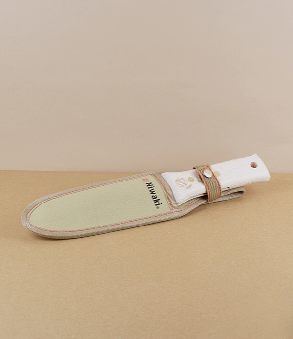 Niwaki hori hori with canvas holster