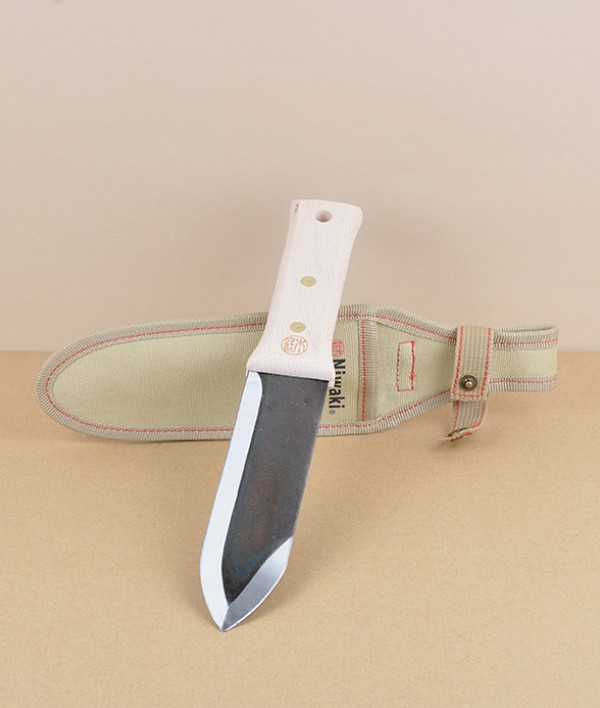 Niwaki hori hori with canvas holster