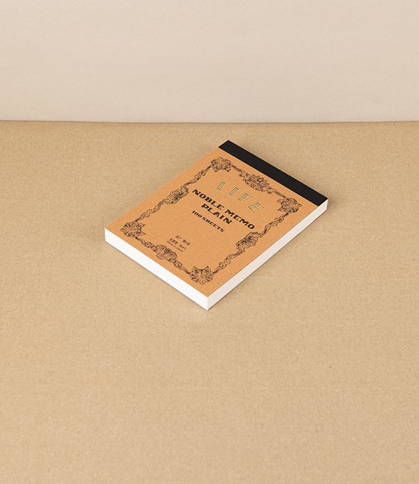 Life Japan 'Noble' Fine Paper Notebook, B7, Plain