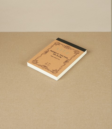 Noble Fine Paper Notebook, B7, Plain