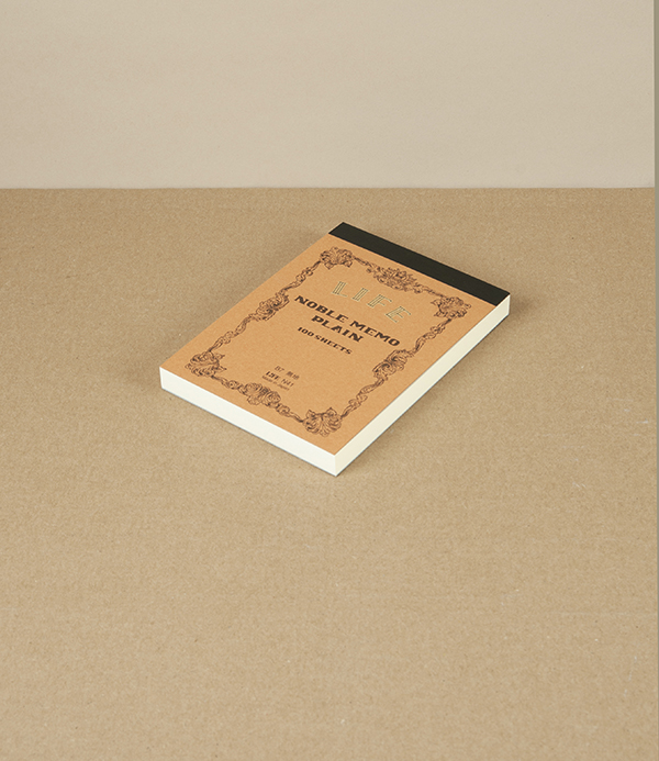 Noble Fine Paper Notebook, B7, Plain