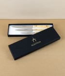 Nontron Kitchen or Utility Knives with Boxwood Handles, Set of 3