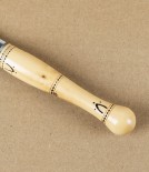 Nontron Cheese Knife, Hand-Turned Boxwood Handle