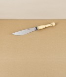 Nontron Cheese Knife, Hand-Turned Boxwood Handle