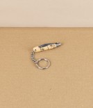 Nontron Mini Penknife Nº10, Boxwood with Keyring, 4cm