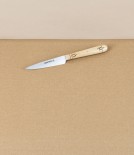 Nontron Kitchen Knife, Boxwood Handle, Stainless Steel, 9cm