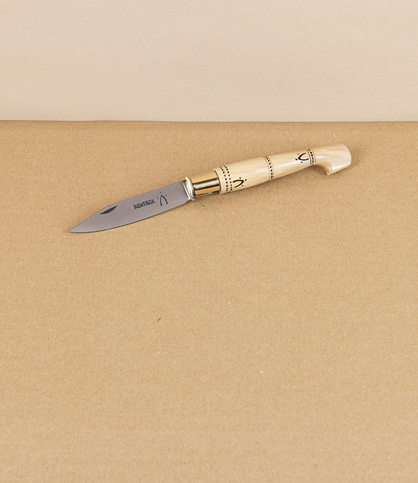 Nontron Penknife Nº22, Boxwood, 8cm