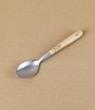 Nontron Tea Spoons with Boxwood Handles, Set of 6