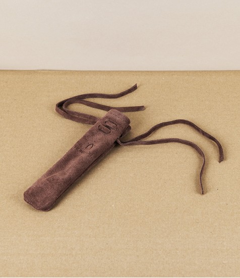 Nontron Suede Drawstring Pouch for Nº22 Knives